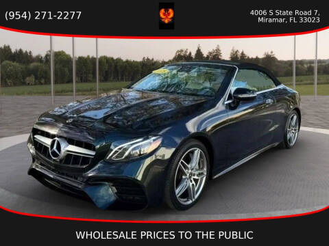 2018 Mercedes-Benz E-Class E 400