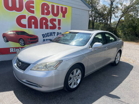 2007 Lexus ES 350 for sale at Right Price Auto Sales in Murfreesboro TN