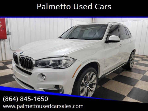 2018 BMW X5 for sale at Palmetto Used Cars in Piedmont SC