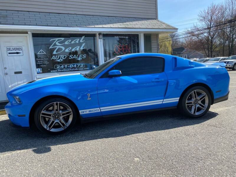2010 Ford Shelby GT500 for sale at Real Deal Auto Sales in Auburn ME