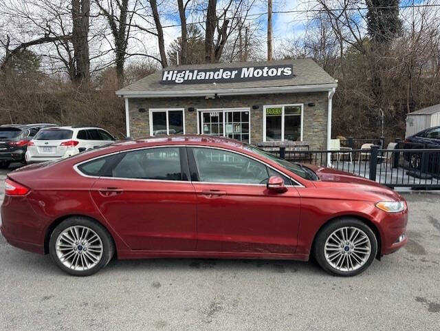 2014 Ford Fusion for sale at Highlander Motors in Radford VA