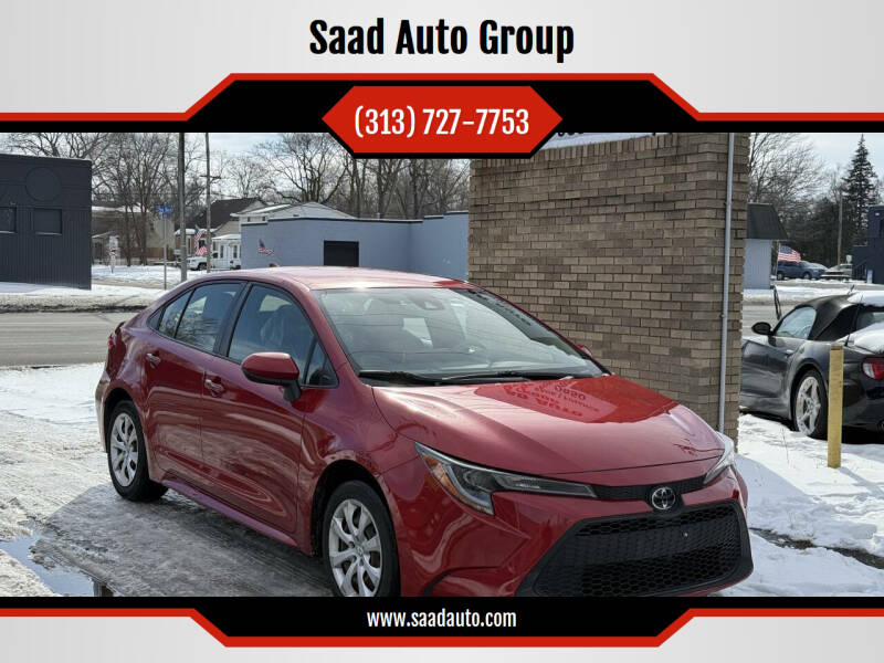 2020 Toyota Corolla for sale at Saad Auto Group in Dearborn Heights MI
