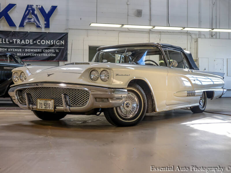 1958 Ford Thunderbird for sale at Bill Kay Corvette's and Classic's in Downers Grove IL