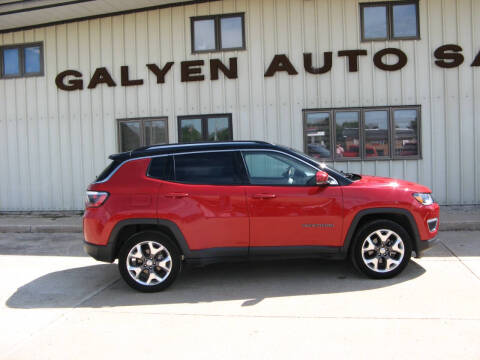 2018 Jeep Compass for sale at Galyen Auto Sales in Atkinson NE