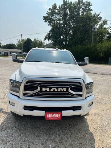 2018 RAM 3500 for sale at GREENFIELD AUTO SALES in Greenfield IA