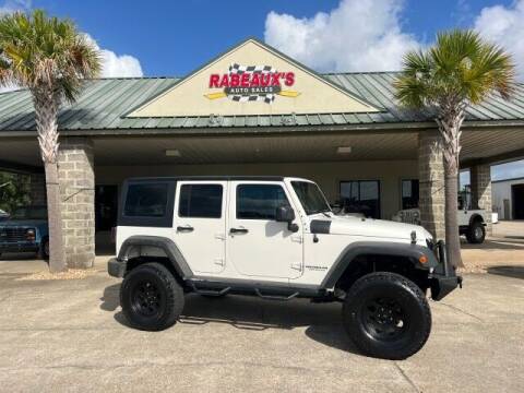 2007 Jeep Wrangler Unlimited for sale at Rabeaux's Auto Sales in Lafayette LA