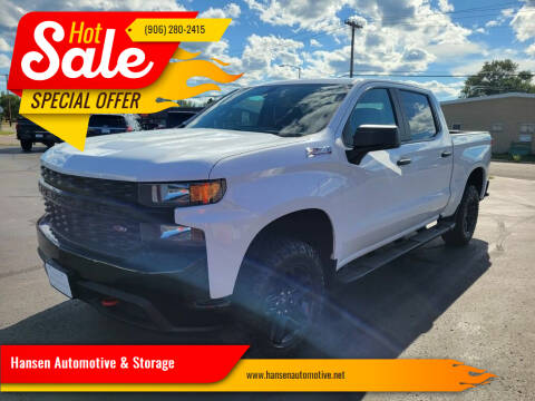 2019 Chevrolet Silverado 1500 for sale at Hansen Automotive & Storage in Escanaba MI