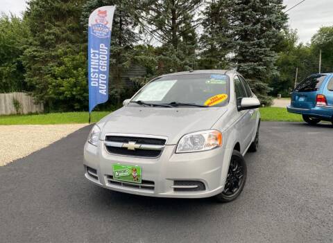 2010 Chevrolet Aveo for sale at DISTINCT AUTO GROUP LLC in Kent OH