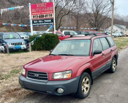 2003 Subaru Forester for sale at Korz Auto Farm in Kansas City KS