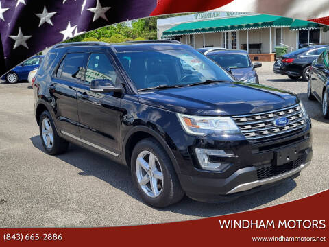 2017 Ford Explorer for sale at Windham Motors in Florence SC