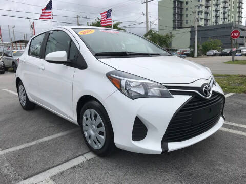 2017 Toyota Yaris for sale at MIAMI AUTO LIQUIDATORS in Miami FL