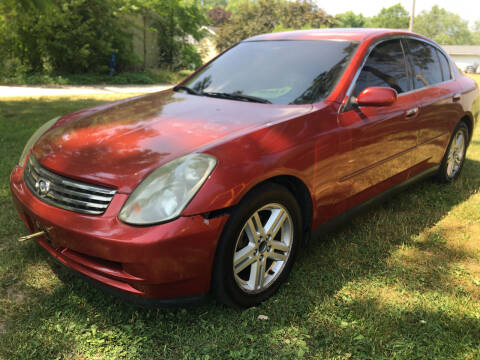 nissan infiniti 2003