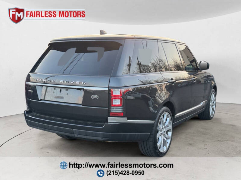 2017 Land Rover Range Rover Supercharged