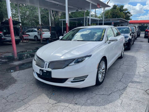 2013 Lincoln MKZ for sale at America Auto Wholesale Inc in Miami FL