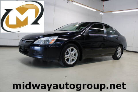 2007 Honda Accord for sale at Midway Auto Group in Addison TX