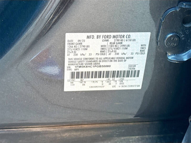 2023 Ford Explorer Platinum