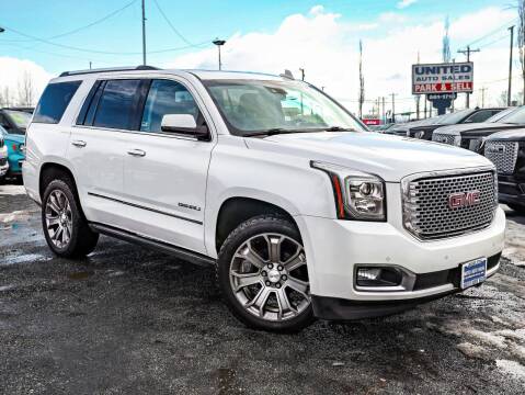 2017 GMC Yukon for sale at United Auto Sales in Anchorage AK