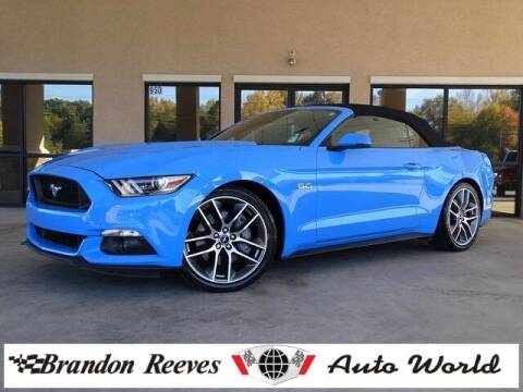 2017 Ford Mustang for sale at Brandon Reeves Auto World in Monroe NC