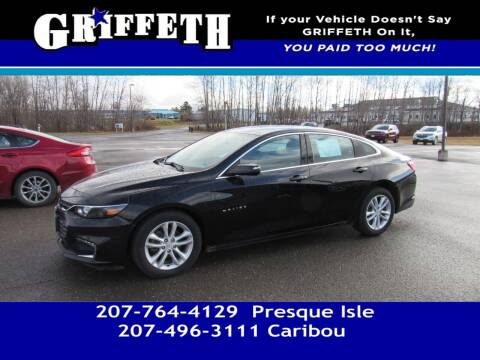2016 Chevrolet Malibu for sale at Griffeth Ford Mitsubishi - Pre-owned in Caribou ME