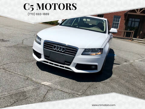 2009 Audi A4 for sale at C5 Motors in Marietta GA
