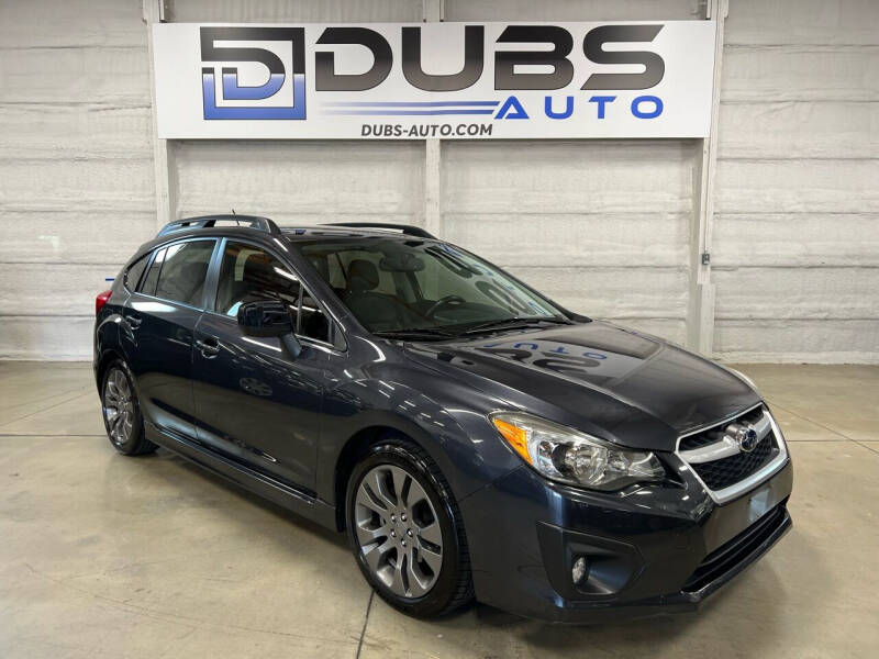 2014 Subaru Impreza for sale at DUBS AUTO LLC in Clearfield UT