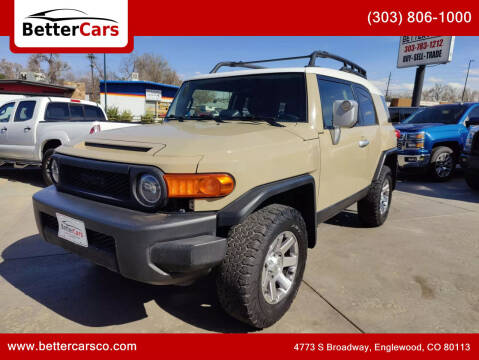 2014 Toyota FJ Cruiser for sale at Better Cars in Englewood CO