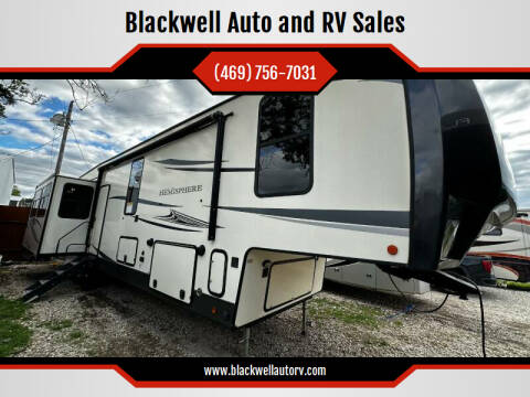 2020 Forest River Hemisphere 369BL for sale at Blackwell Auto and RV Sales in Red Oak TX