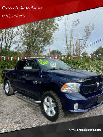 2013 Dodge Ram Pickup 1500 for sale at Orazzi's Auto Sales in Greenfield Township PA