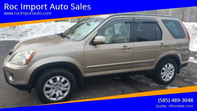 2005 Honda CR-V for sale at Roc Import Auto Sales in Rochester NY