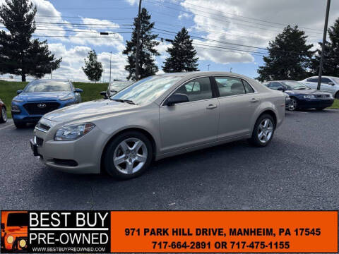 2012 Chevrolet Malibu for sale at Best Buy Pre-Owned in Manheim PA