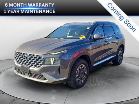 2021 Hyundai Santa Fe Hybrid Blue HEV