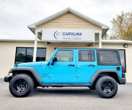 2017 Jeep Wrangler Unlimited for sale at Carolina Auto Credit in Youngsville NC
