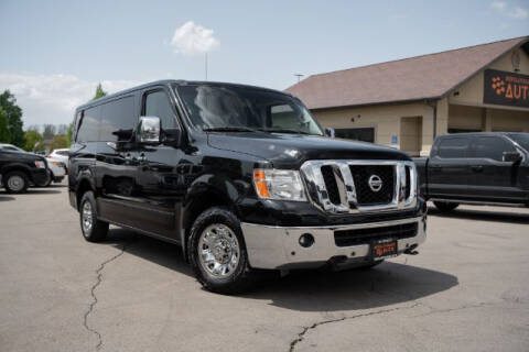 2016 Nissan NV for sale at REVOLUTIONARY AUTO in Lindon UT