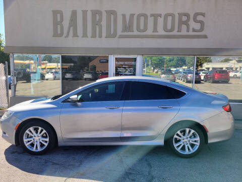 2016 Chrysler 200 for sale at BAIRD MOTORS in Clearfield UT