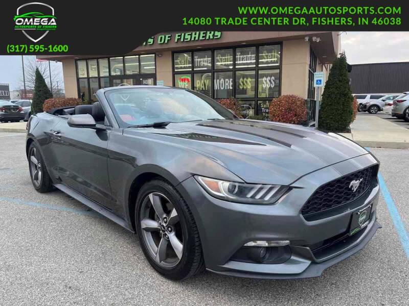 2016 Ford Mustang for sale at Omega Autosports of Fishers in Fishers IN