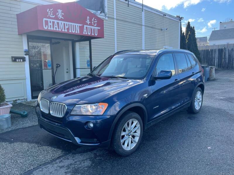 2013 BMW X3 for sale at Champion Auto LLC in Quincy MA