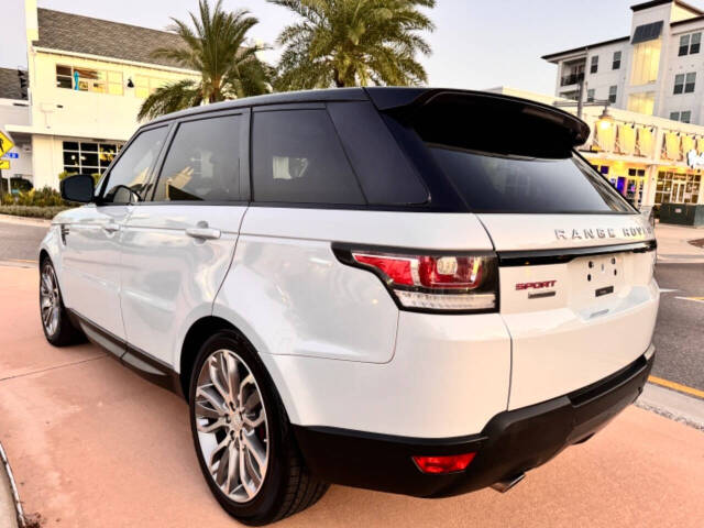 2016 Land Rover Range Rover Sport for sale at EUROPEAN MOTORCARS OF TAMPA in Tampa, FL