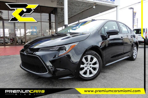 2020 Toyota Corolla for sale at Premium Cars of Miami in Miami FL