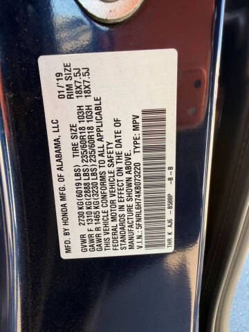 2019 Honda Odyssey