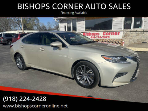 2016 Lexus ES 300h for sale at BISHOPS CORNER AUTO SALES in Sapulpa OK