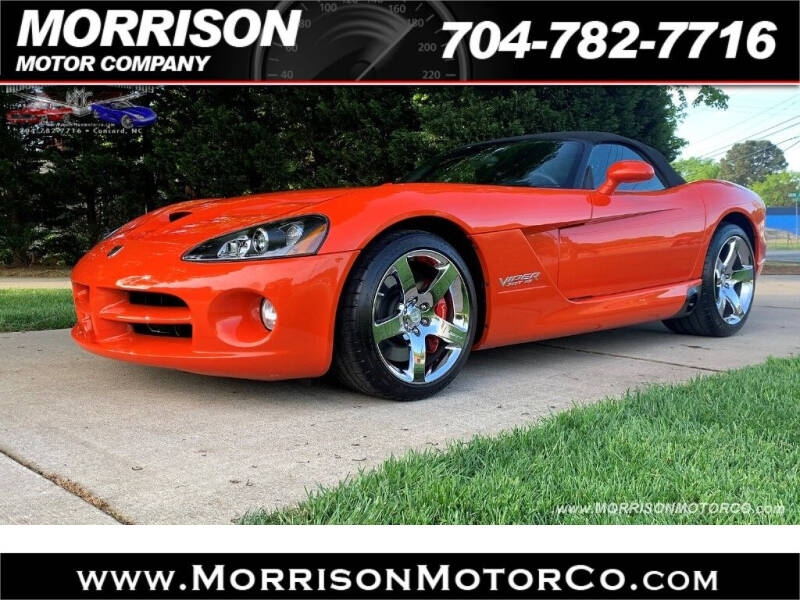 Used Dodge Viper For Sale In Indian Trail Nc Carsforsale Com