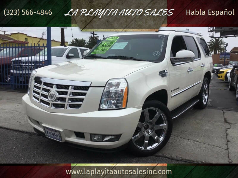 2009 Cadillac Escalade for sale at LA PLAYITA AUTO SALES INC in South Gate CA