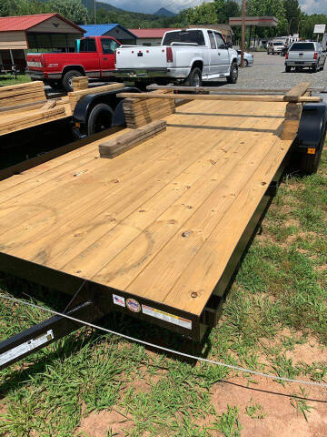 2023 TRIPLE CROWN 7X20 Flatbed for sale at M&L Auto, LLC in Clyde NC