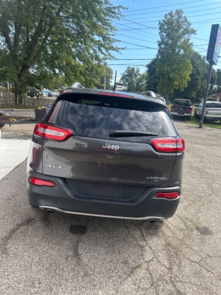 2014 Jeep Cherokee for sale at BENZEN AUTO LLC in Ashtabula, OH