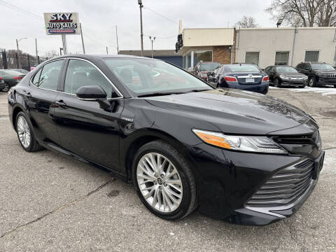 2020 Toyota Camry Hybrid for sale at SKY AUTO SALES in Detroit MI