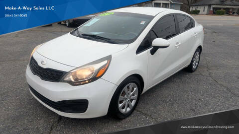 2014 Kia Rio for sale at Make-A-Way Sales LLC in Spartanburg SC