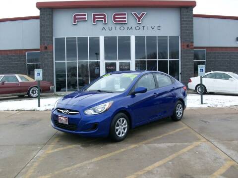 2012 Hyundai Accent for sale at Frey Automotive in Muskego WI