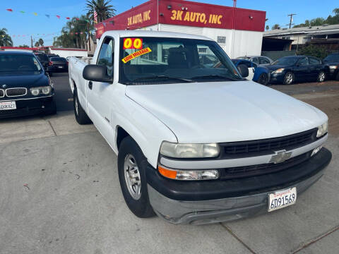 2000 Chevrolet Silverado 1500 for sale at 3K Auto in Escondido CA