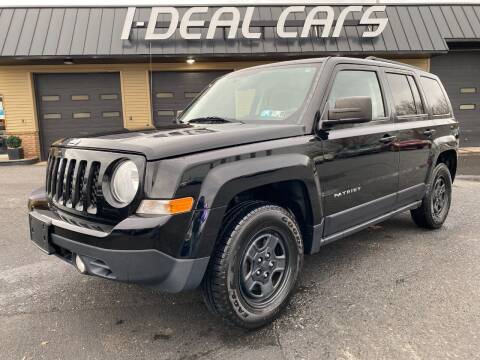 2016 Jeep Patriot for sale at I-Deal Cars in Harrisburg PA