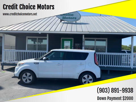 2016 Kia Soul for sale at Credit Choice Motors in Sherman TX